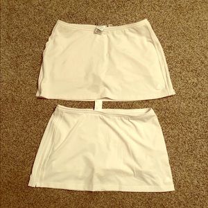 2 Adidas tennis skirts